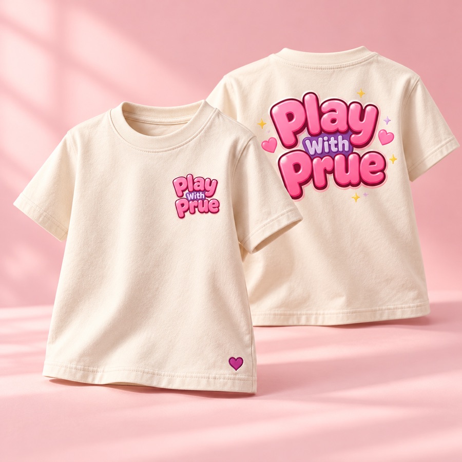 Cream Play With Prue T-shirt